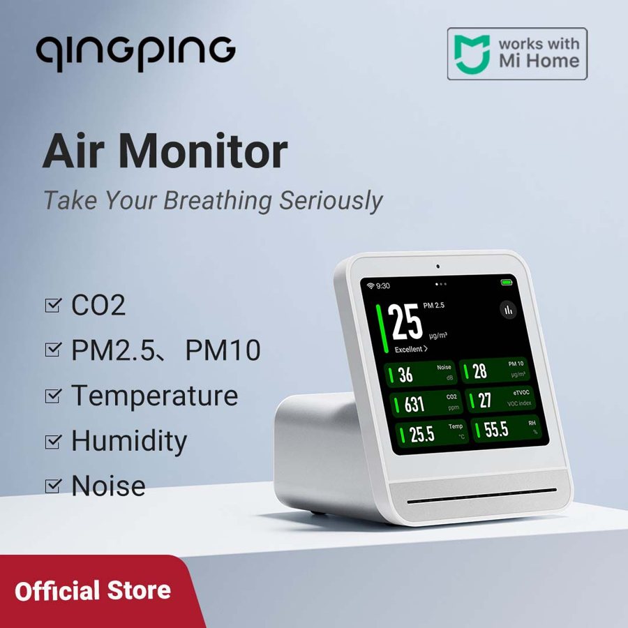 7-in-1 indoor air quality meter, Gen 2