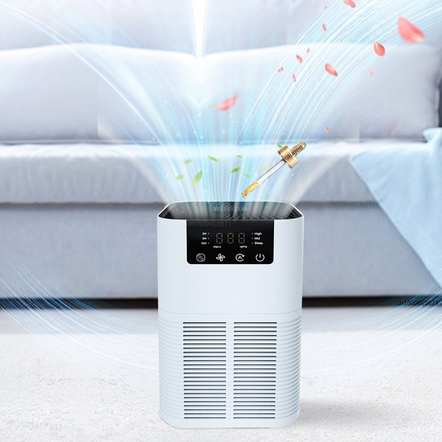 Air purifier with HEPA filter and negative ion generator