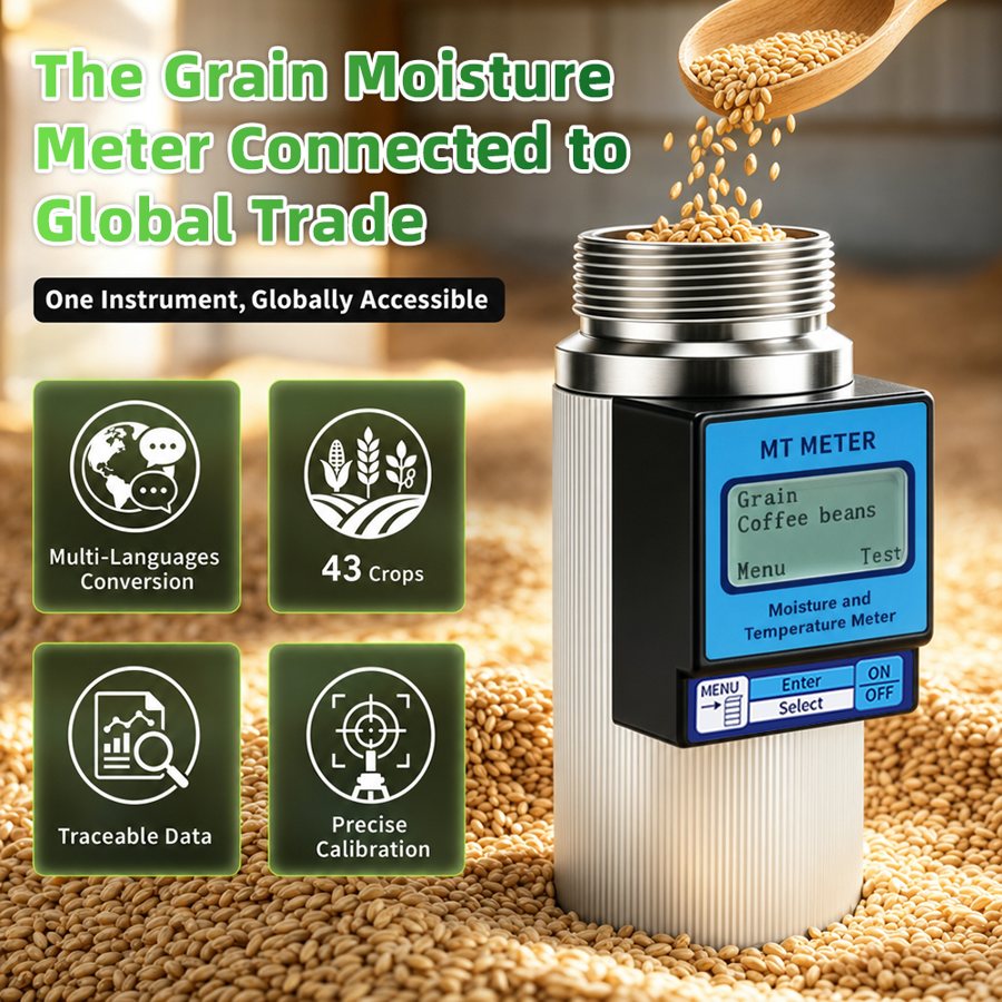 Grain moisture meter for 43 kinds of grain
