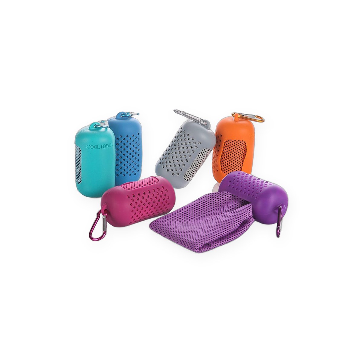 Ice silk sports cooling towel, 1 piece