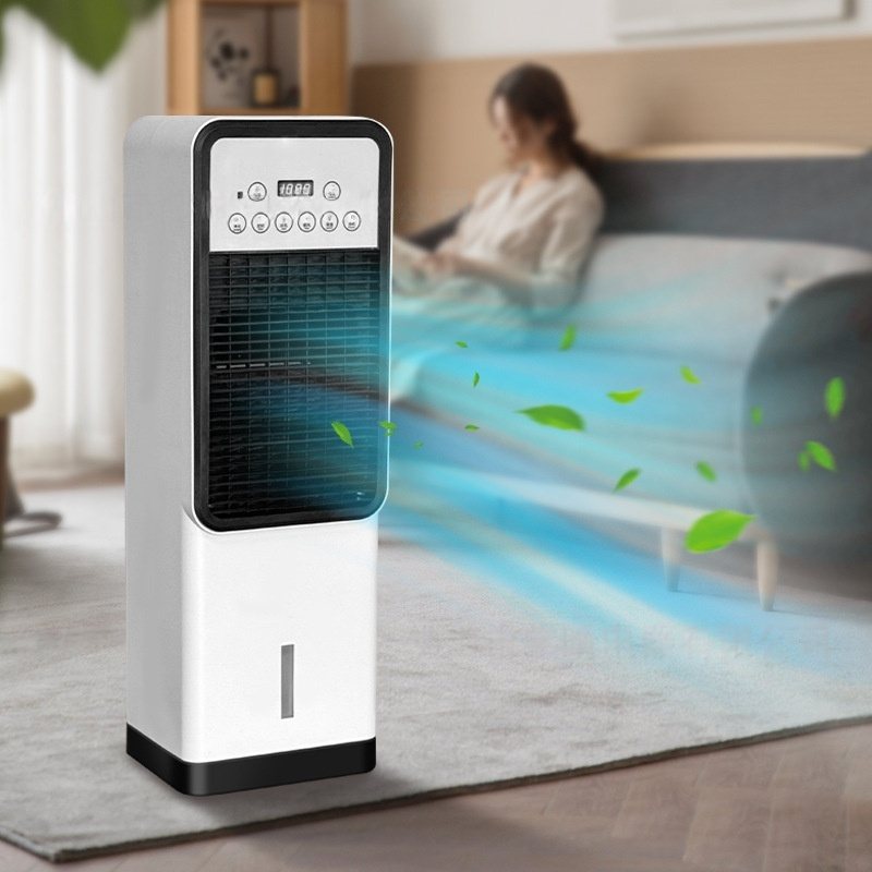 Silent tower fan, 120 oscillation, remote control, LED display