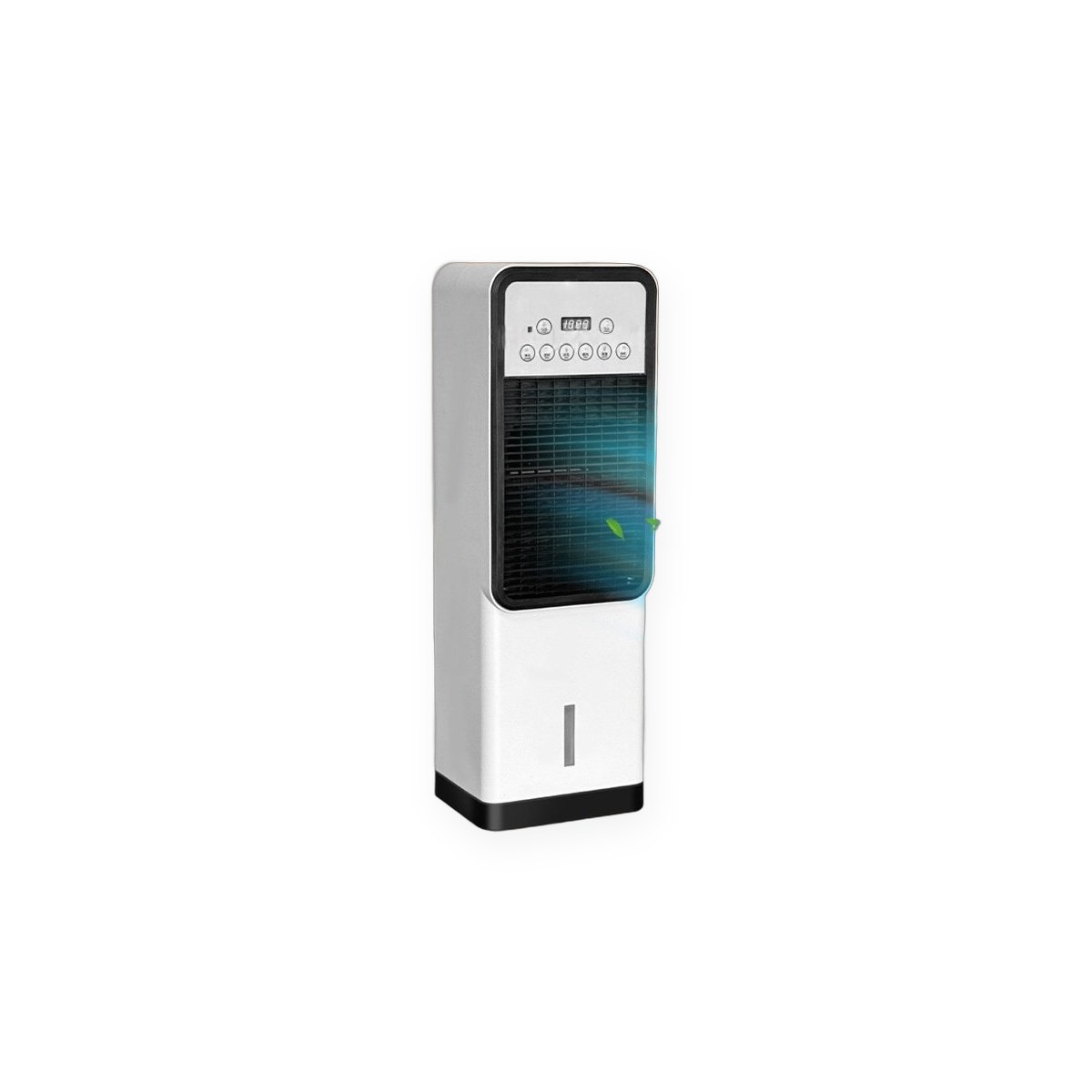 Silent tower fan, 120 oscillation, remote control, LED display