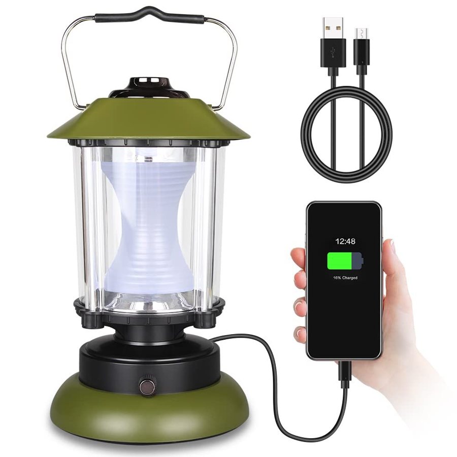 Dimmable 18650 Hanging Camping Lantern