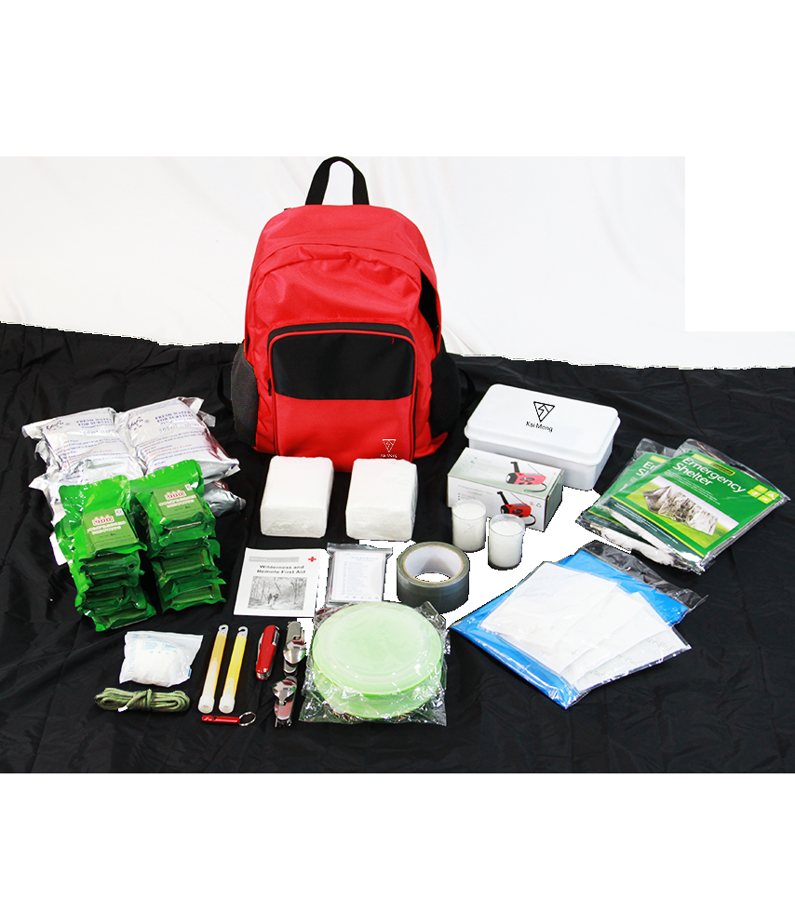 2-Person 72-Hour Survival Kit, 600D Nylon