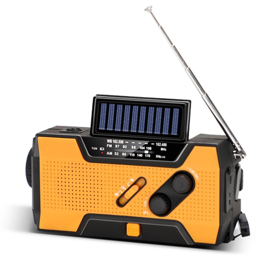 Emergency Weather Radio with 2000mAh Power Bank