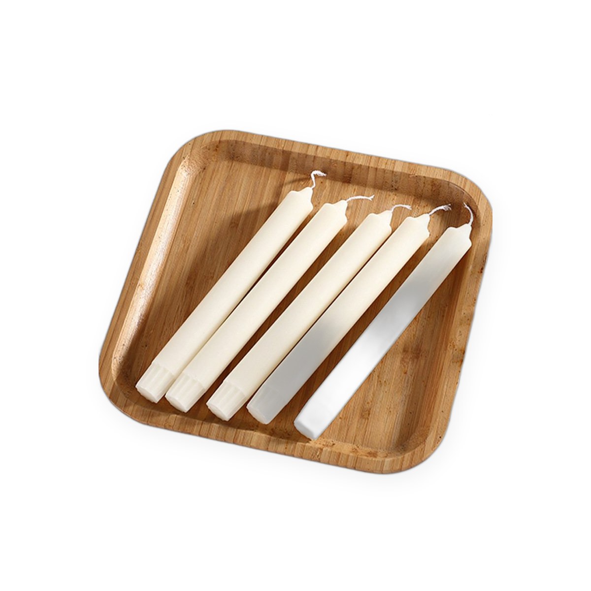 Eight-Piece Long Pillar Candle Set