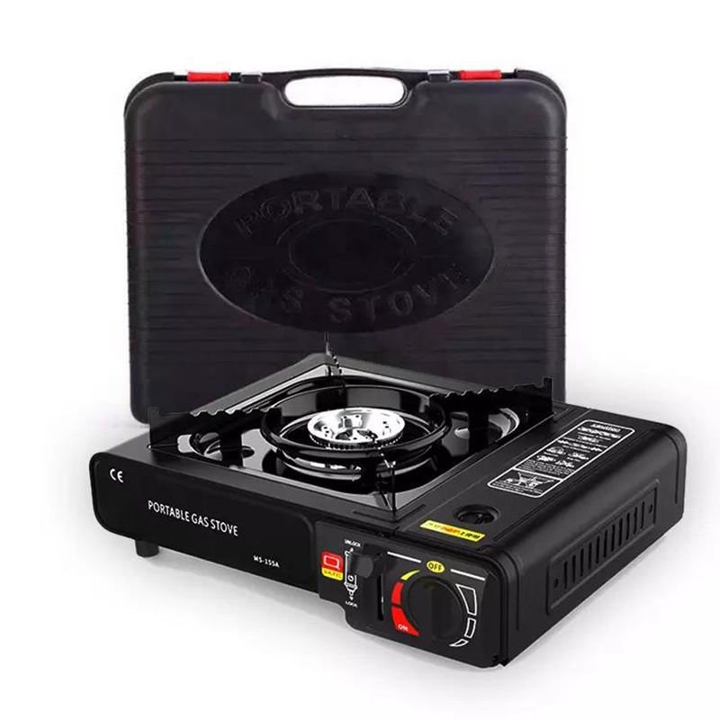 Portable Butane Single Burner Stove with Case