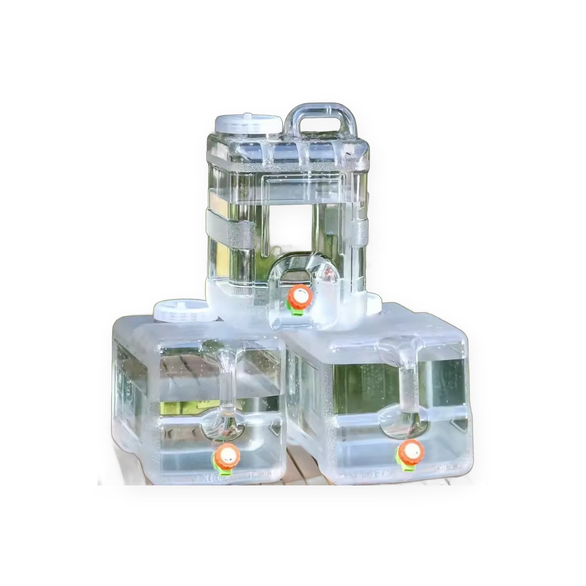 Transparent Plastic Camping Water Tank