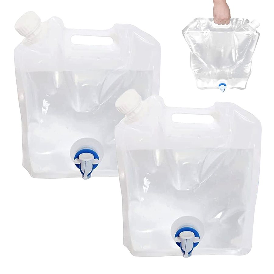 Collapsible 10L and 20L Water Container with Spigot