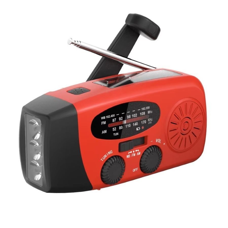 Portable Hand Crank Solar Emergency Radio