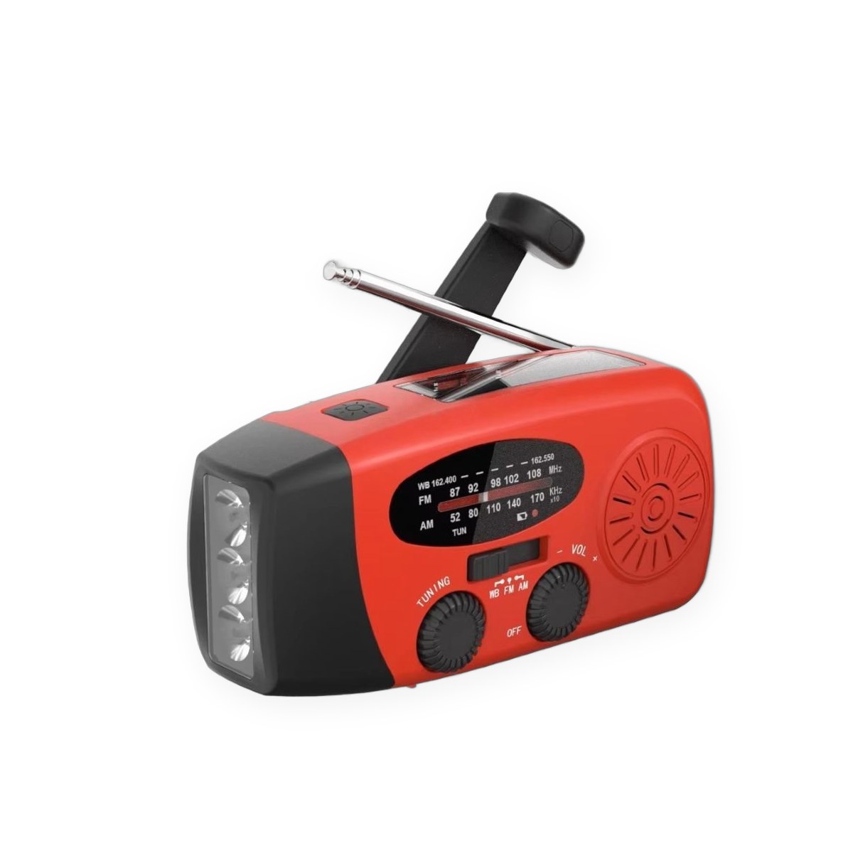 Portable Hand Crank Solar Emergency Radio