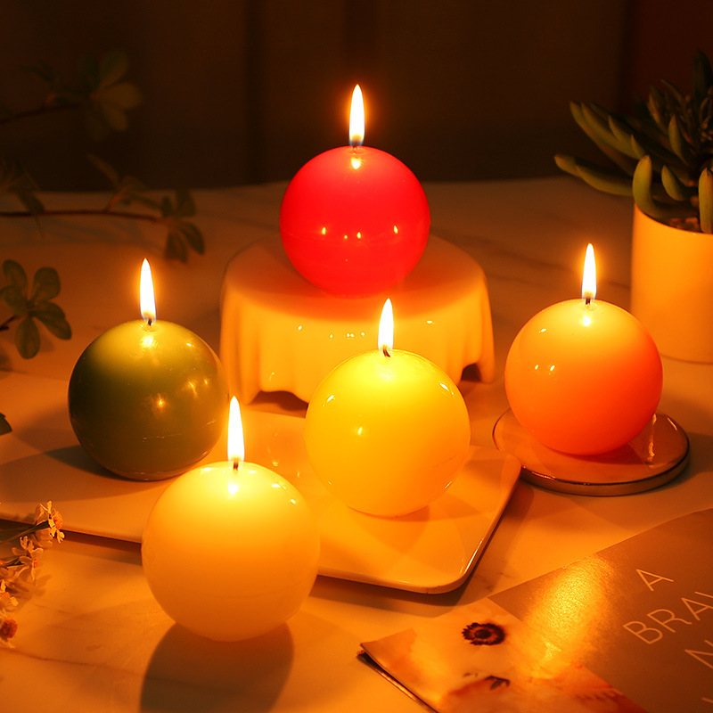Round Smokeless Emergency Candle