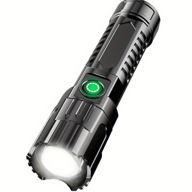 Telescopic Zoom Rechargeable LED Torch