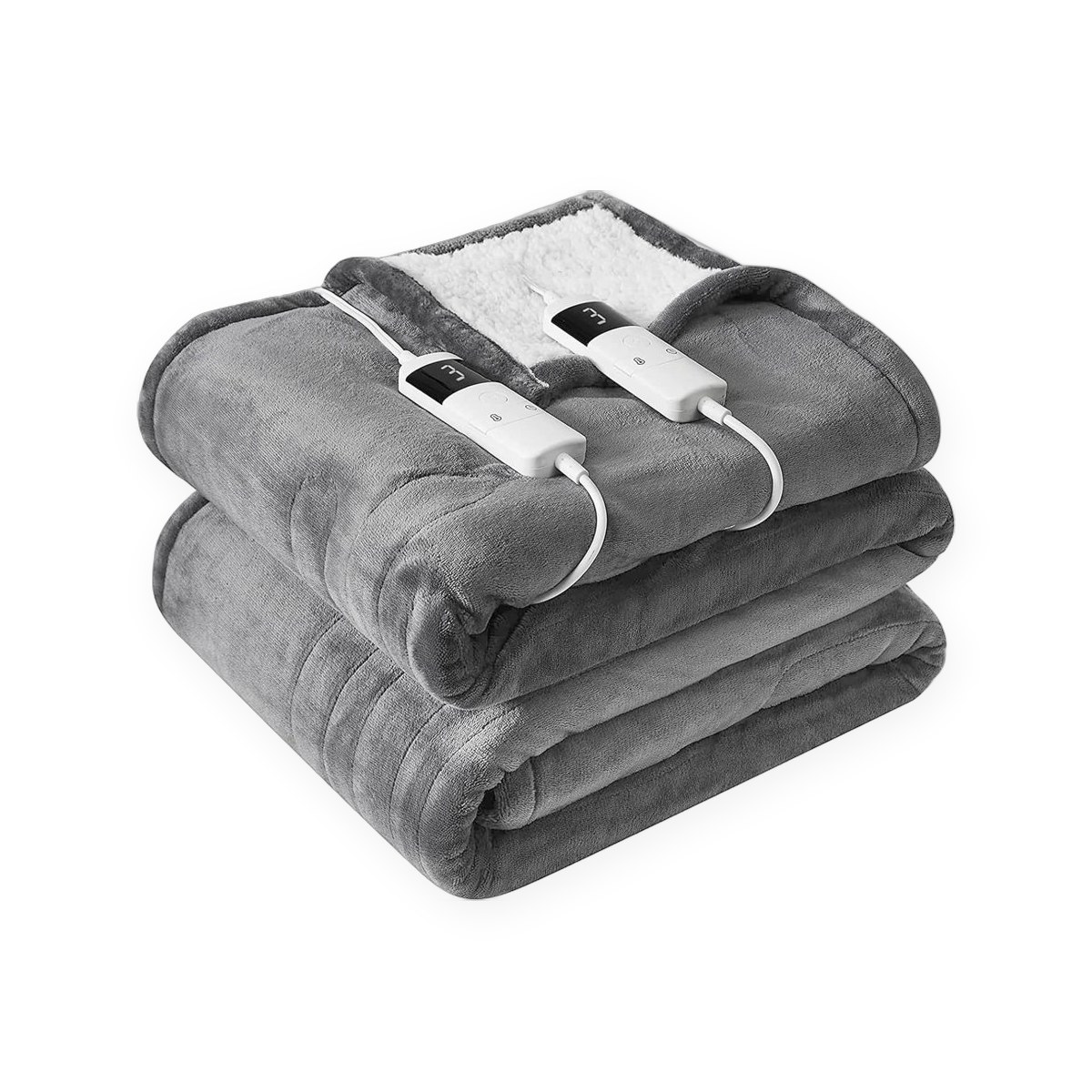 Queen Size Electric Heated Blanket with Dual Controller