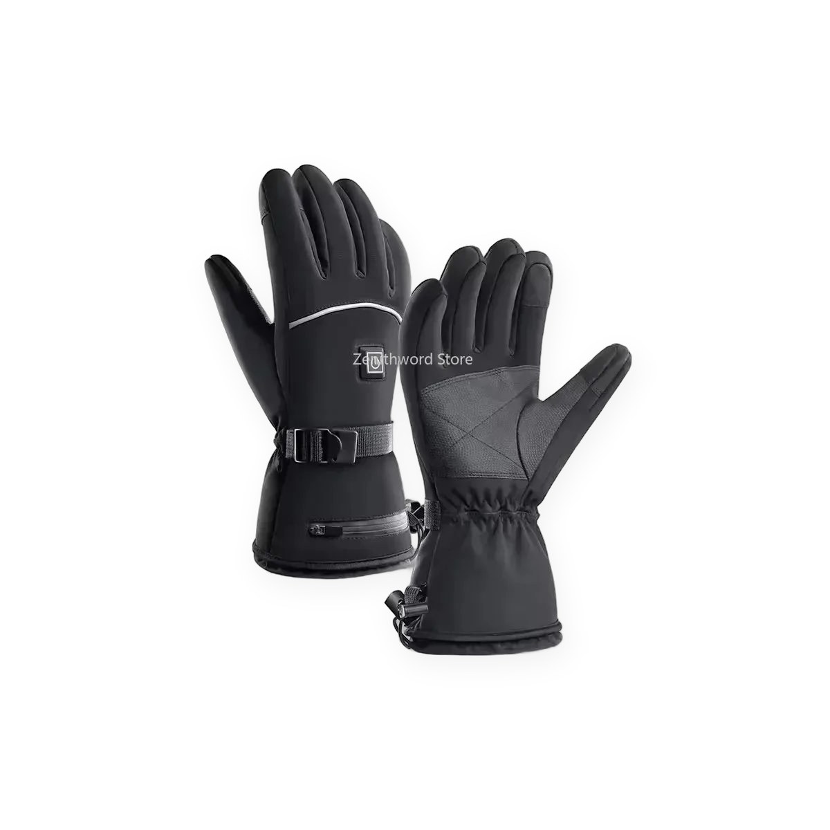 Heated motorcycle gloves for winter, waterproof