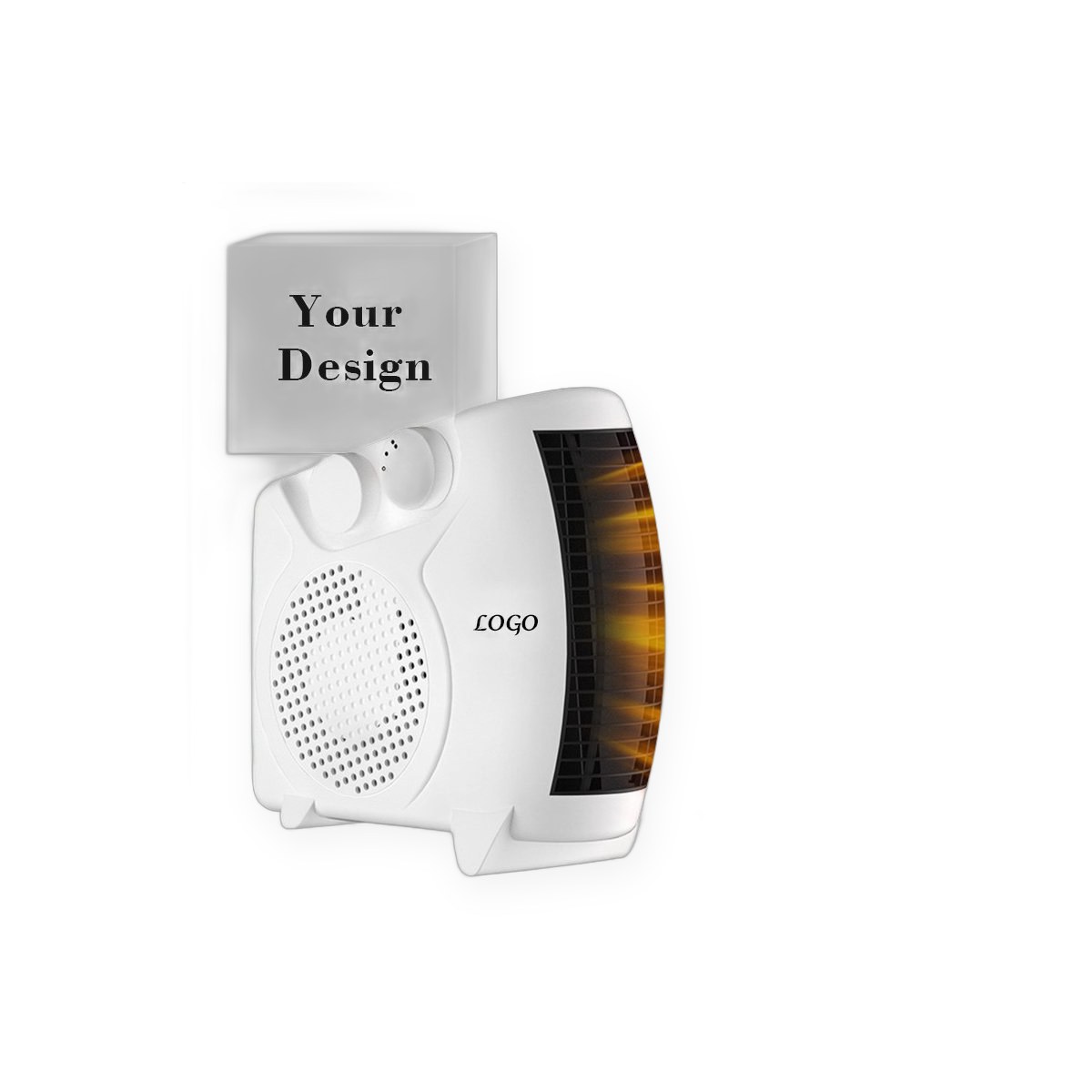 Personal Fan Heater for Desk and Home Office
