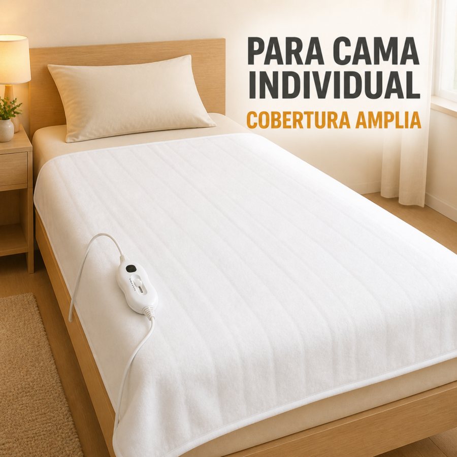 Single electric blanket, 150 x 80 cm, 3 temperature levels