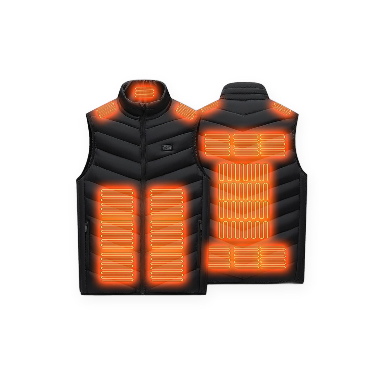 Soft Shell Heated Vest with 21 Heating Zones