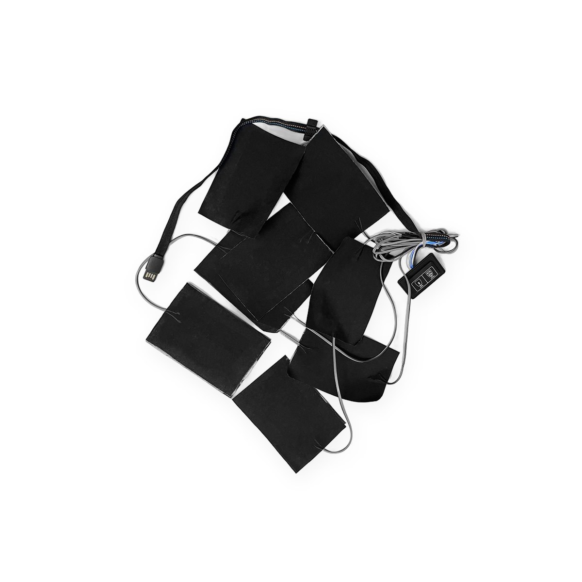 USB Heated Clothing Pad with 3 Temperature Levels