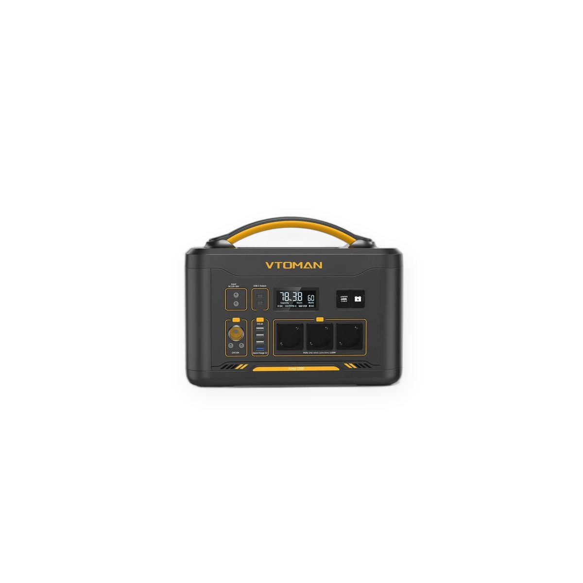 2200W Portable Power Station with 1548Wh LiFePO4 Battery