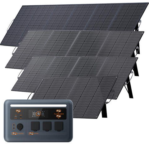 1800W Power Station with 1024Wh LiFePO4 and Solar Input