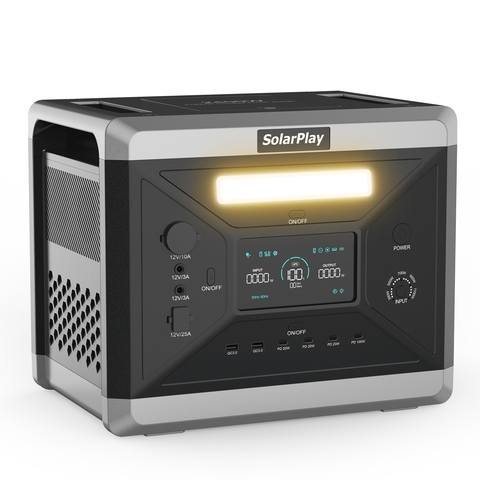 2400W Portable Power Station with 2160Wh LiFePO4 Battery