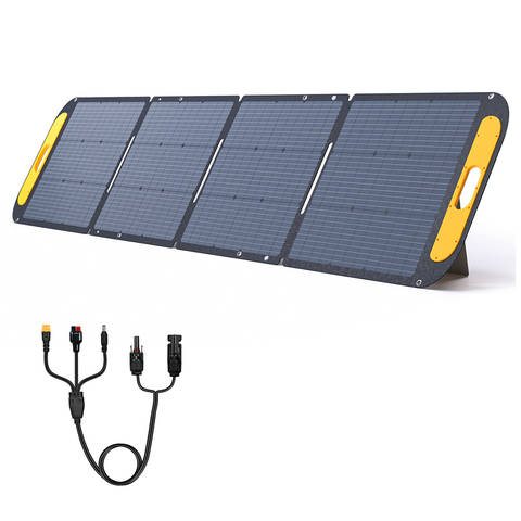200W Foldable Solar Panel with IP67 Monocrystalline Cells