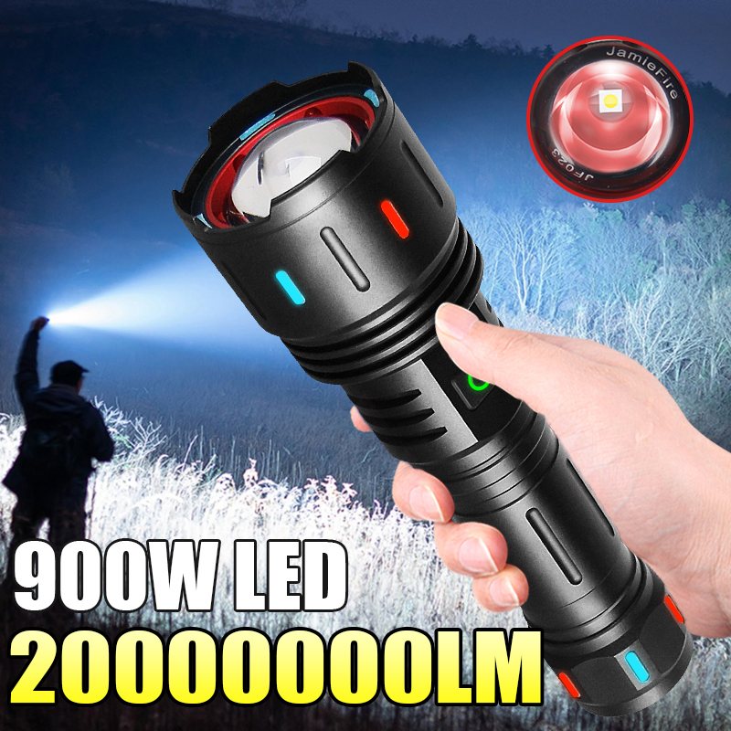 Portable rechargeable LED lantern and flashlight
