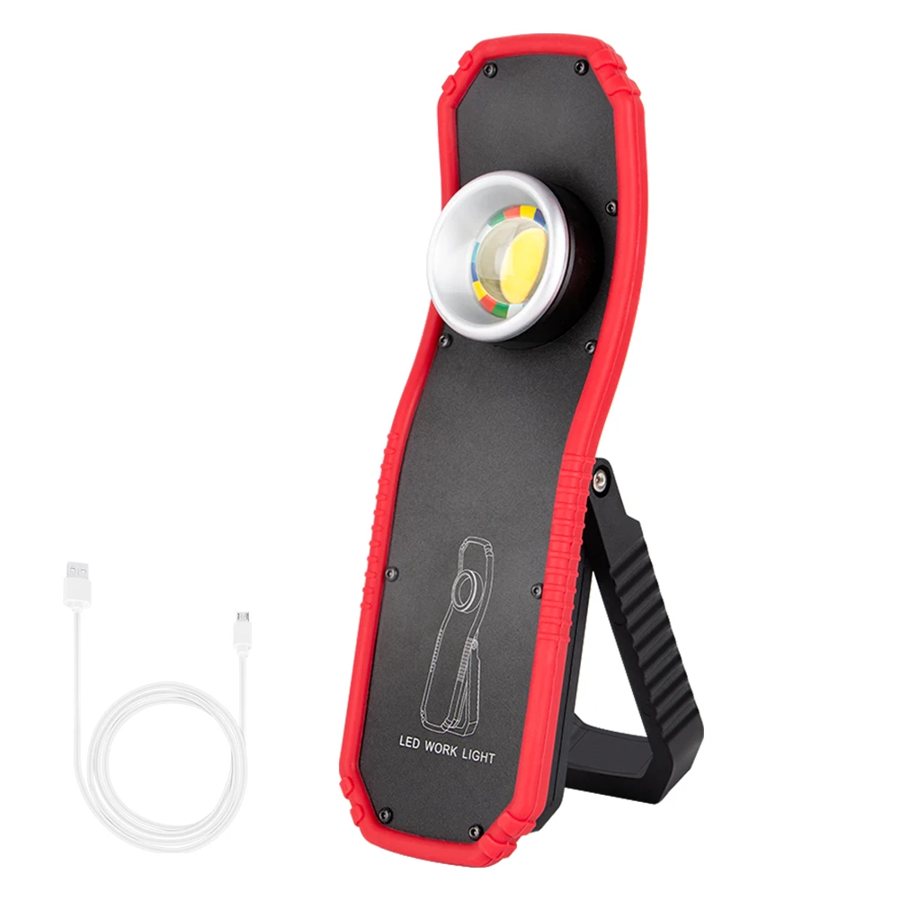 USB rechargeable magnetic COB torch and lantern
