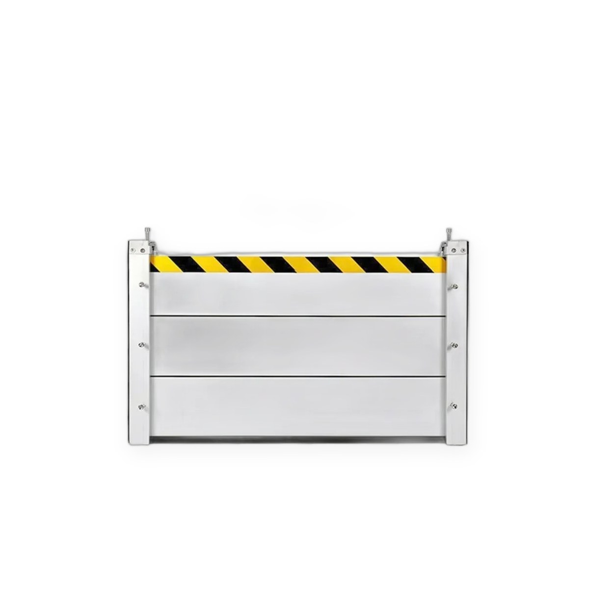 Aluminium anti-flood barrier for home garage doors
