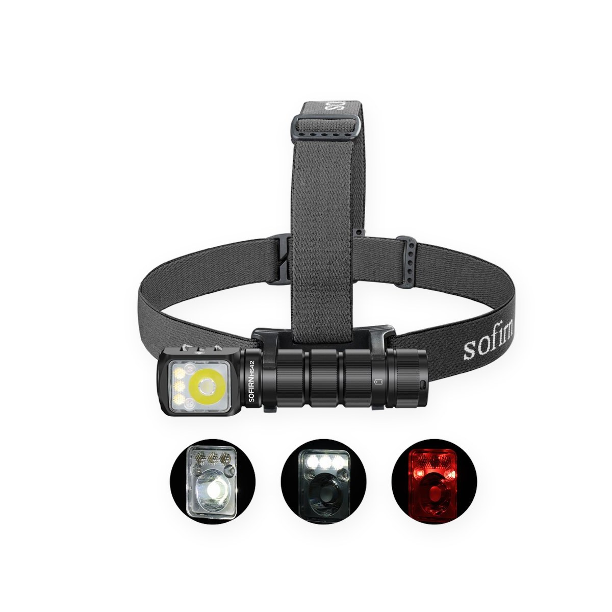 Rechargeable LED torch, 2100 lm, USB-C, 18650 cell