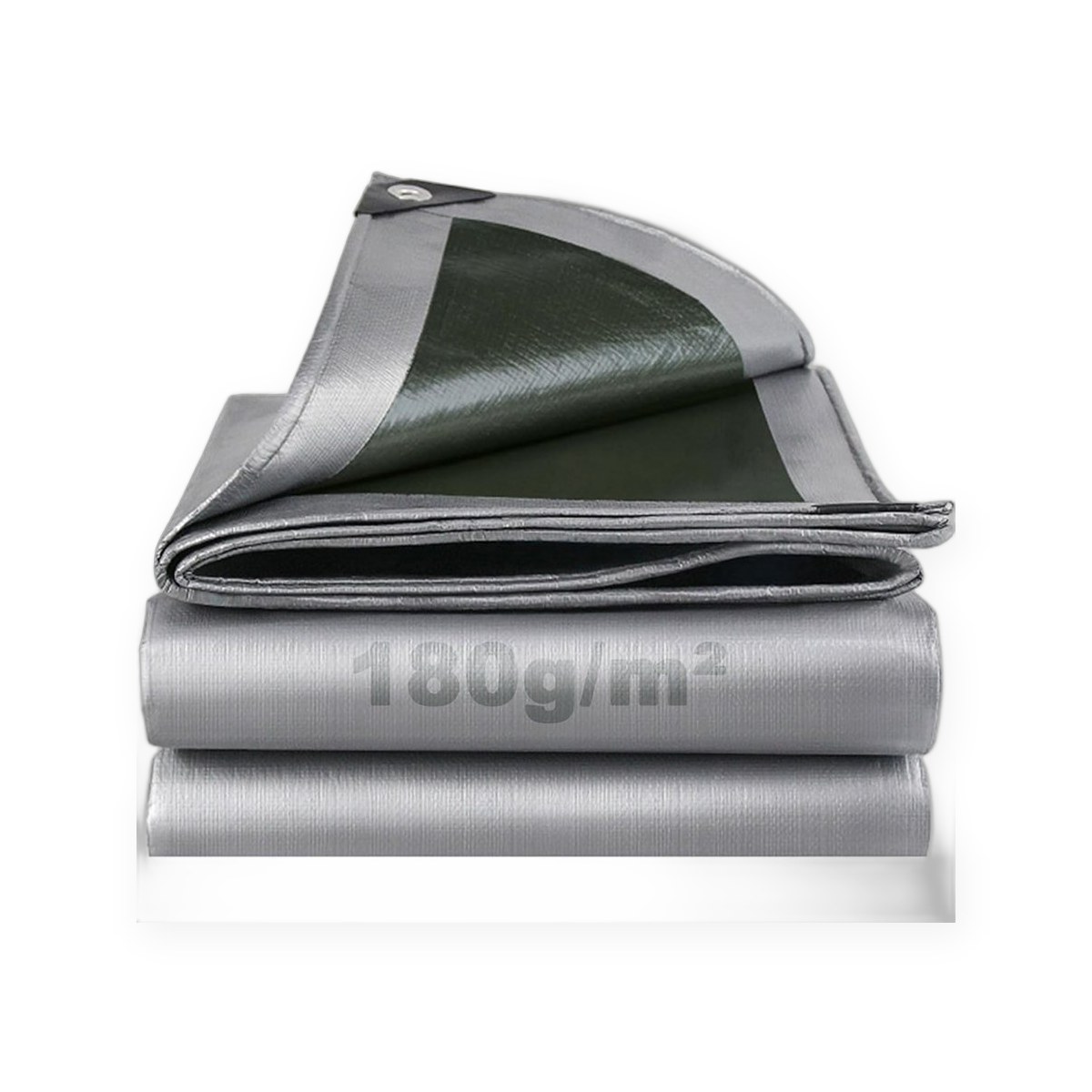 Waterproof PE tarpaulin, 180 g/m, UV resistant
