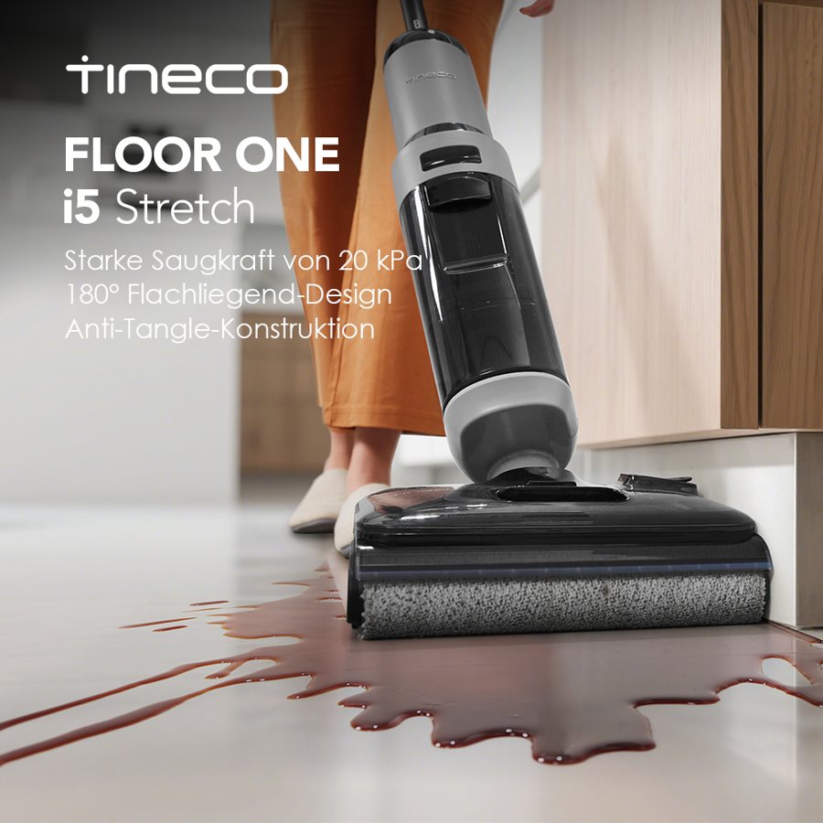 2-in-1 stretch vacuum cleaner with washing function