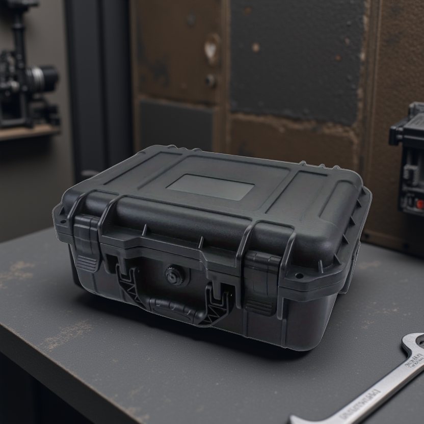 Waterproof hard hand-held toolbox storage box